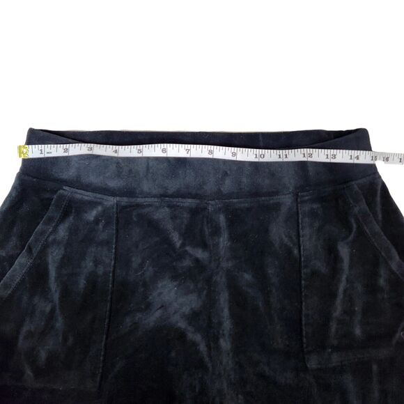 Vtg Juicy Couture L Y2k Tracksuit Pants Embroidered Black Velour Brittany Spears - Picture 7 of 8